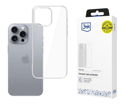 Etui do telefonów 3MK Clear Case do iPhone 16 Pro Max